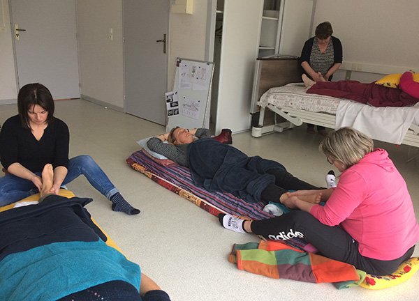 Massage en groupe